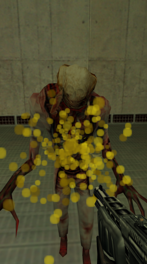 Quake II blood particles